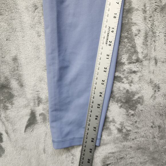 Old Navy Active Pants Womens L Blue Powersoft Extra High Rise Leggings Go Dry - Picture 7 of 9